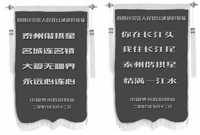 5.12地震1周年 災(zāi)區(qū)政府門戶網(wǎng)悼念逝者