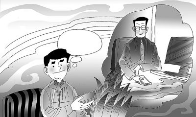 有了法院的微信、微博服務(wù)平臺，我們方便多了！ 漫畫/王偉賓