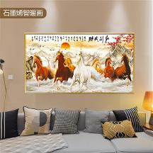 暖先森石墨烯遠(yuǎn)紅外發(fā)熱墻畫，制暖與藝術(shù)的結(jié)合。