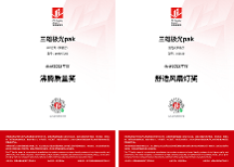 家居質(zhì)量界“奧斯卡”！三雄極光斬獲沸騰質(zhì)量兩項大獎！