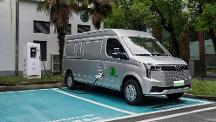 新能源物流車上汽大通MAXUS新途EV80 PRO比依維柯EV45亮點更多！